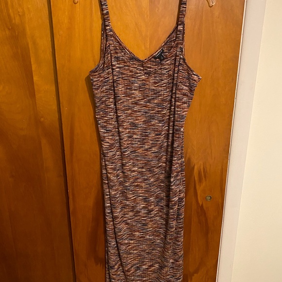 Torrid Brown Tan Spaghetti Strap Maxi Dress - Picture 2 of 3